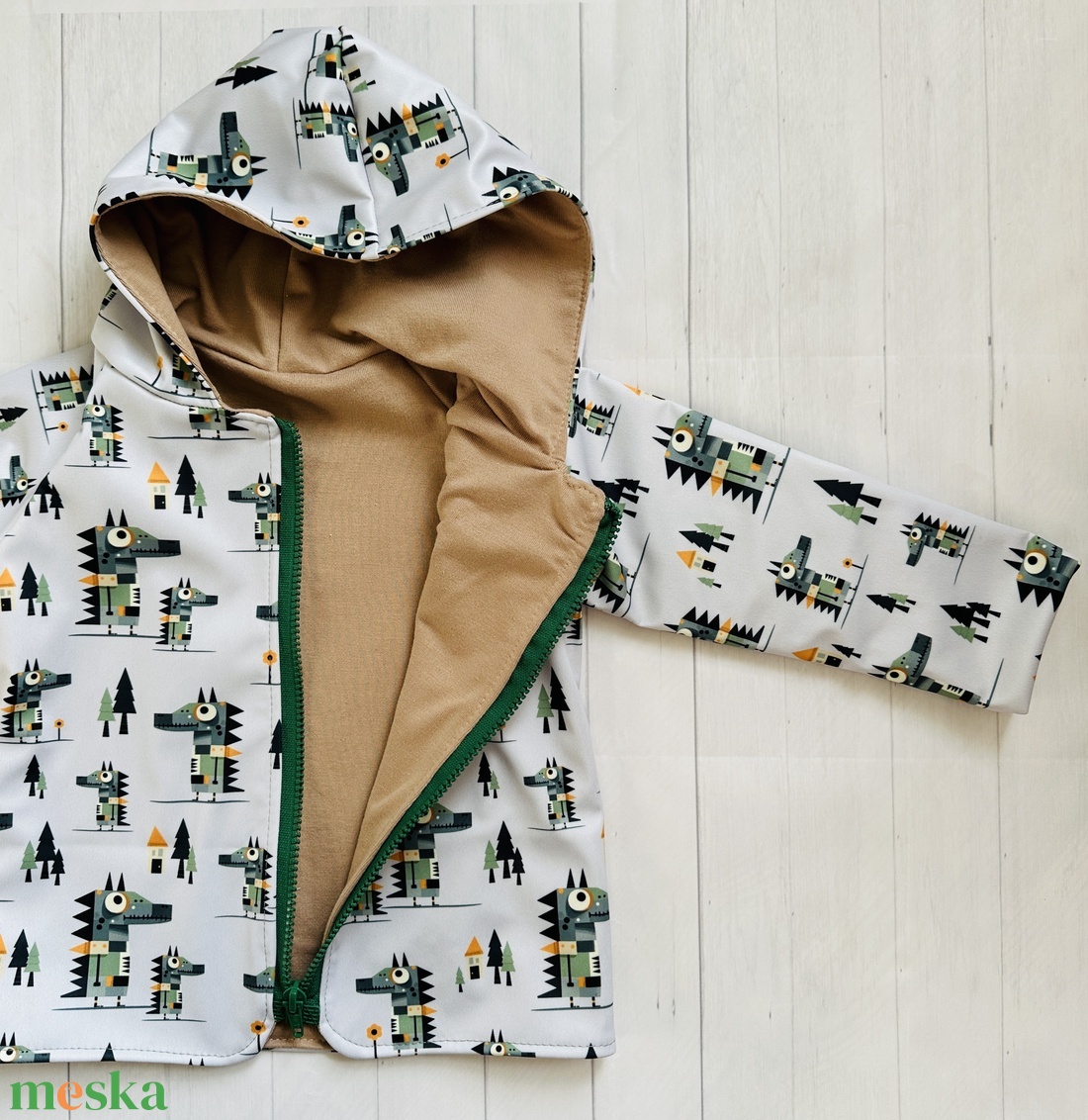 Tavaszi softshell gyermek kabát - 86 - ruha & divat - gyerekruha - gyerek kabát, dzseki - Meska.hu