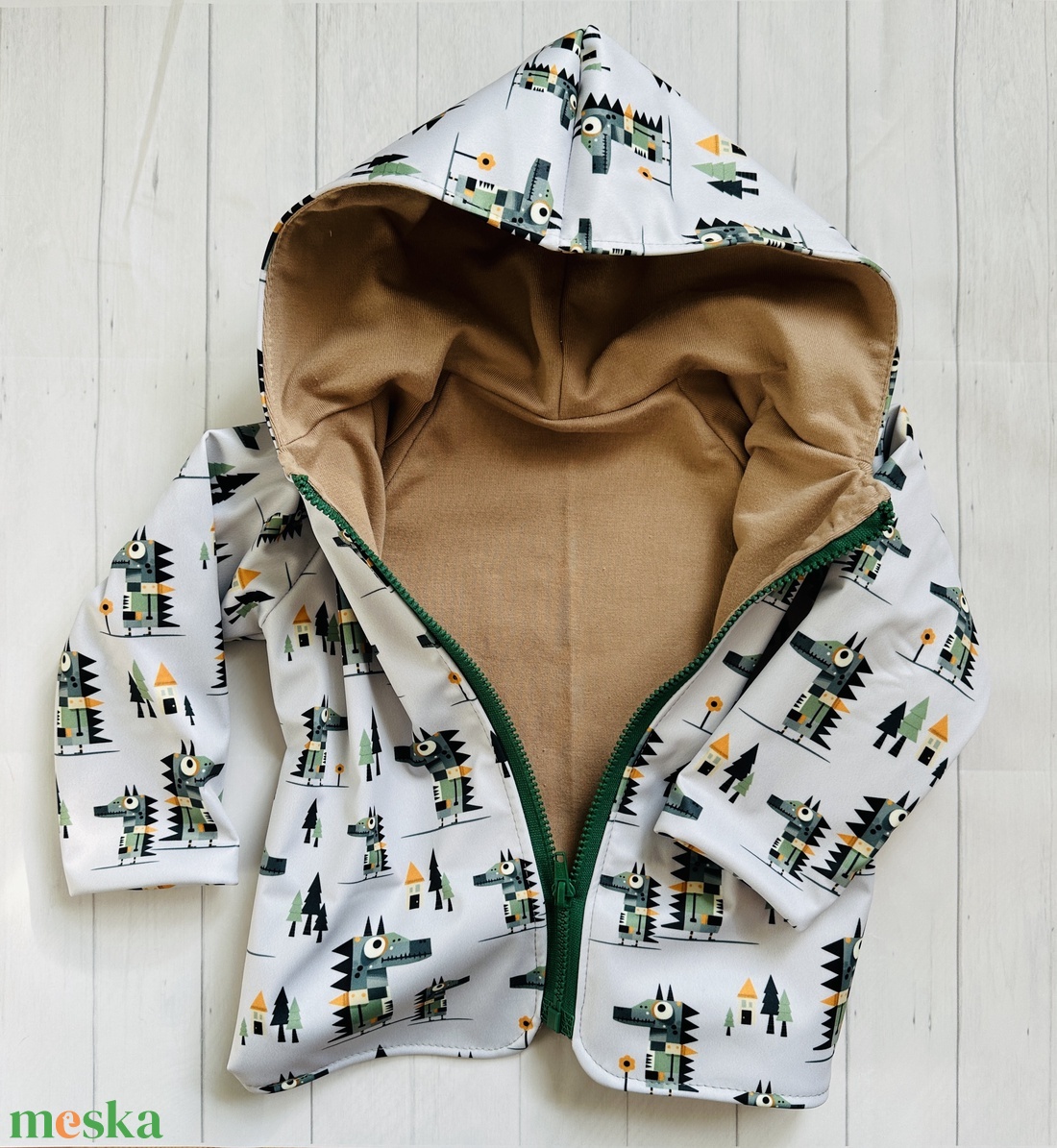 Tavaszi softshell gyermek kabát - 86 - ruha & divat - gyerekruha - gyerek kabát, dzseki - Meska.hu