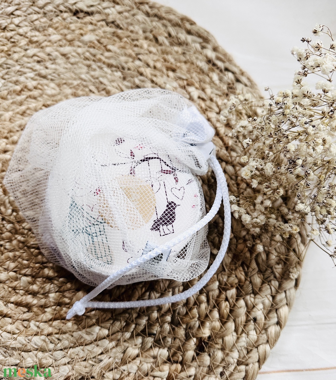 Mosható sminklemosó korongok - madaras-pillangós - szépségápolás - arcápolás - smink kellék - Meska.hu