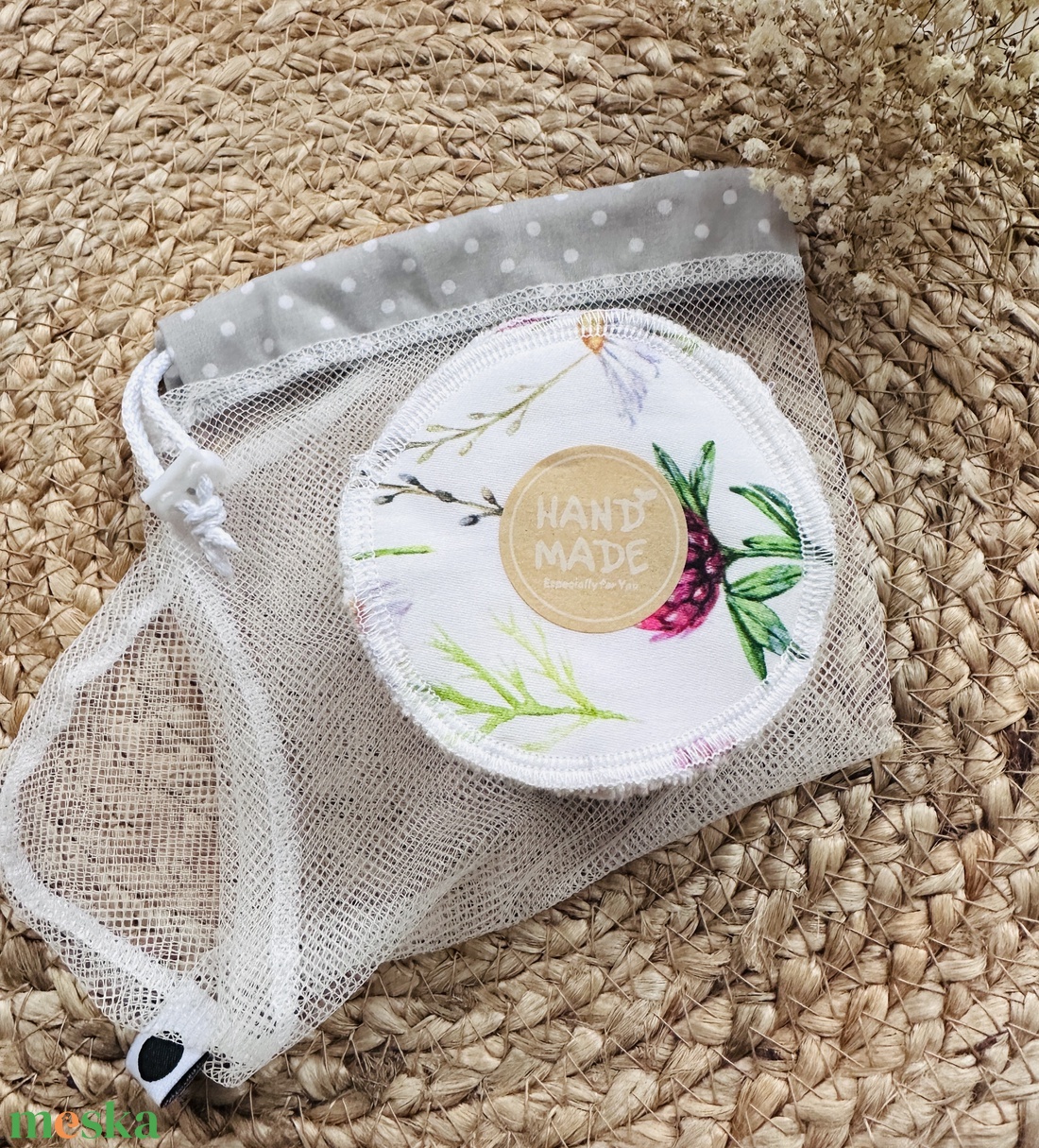 Mosható sminklemosó korongok - romance - szépségápolás - arcápolás - smink kellék - Meska.hu