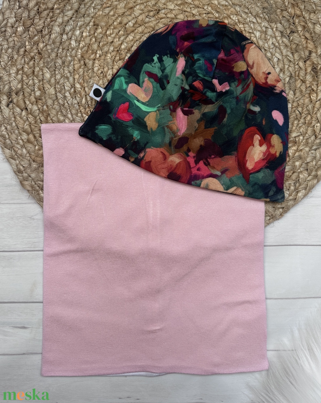 Gyermek sapka, csősál csomag - festékpacás - ruha & divat - sál, sapka, kendő - sapka & sál szett - Meska.hu