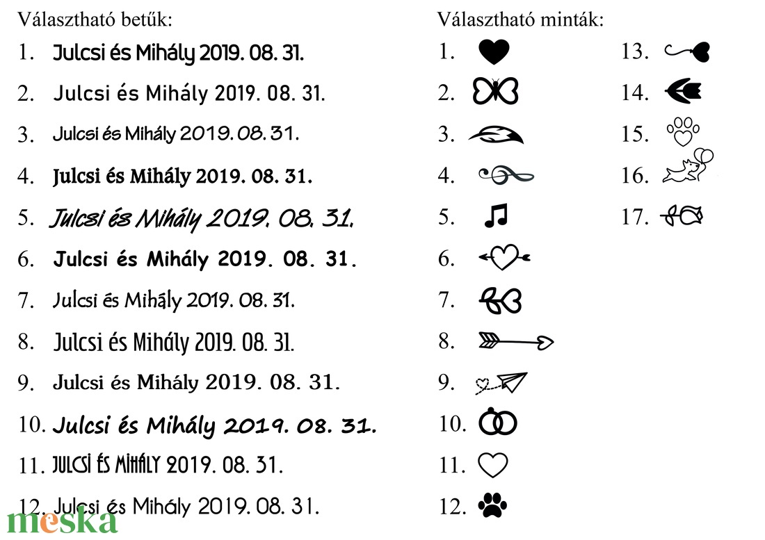 Gravírozott ceruza köszönőajándék/köszönetajándék (minimális rendelési mennyiség: lásd leírás) - esküvő - emlék & ajándék - köszönőajándék - Meska.hu