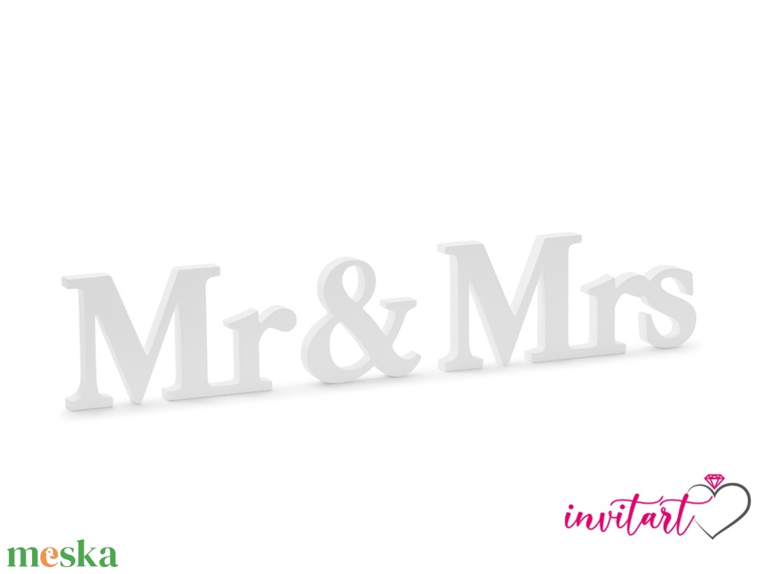 Mr and Mrs fa felirat - esküvő - dekoráció - asztaldísz - Meska.hu Mr and Mrs fa felirat - esküvő - dekoráció - asztaldísz - Meska.hu