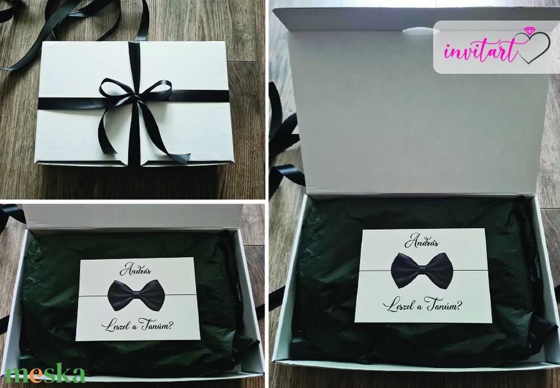 Tanú felkérő box - esküvő - meghívó & kártya - tanú felkérő - Meska.hu Tanú felkérő box - esküvő - meghívó & kártya - tanú felkérő - Meska.hu