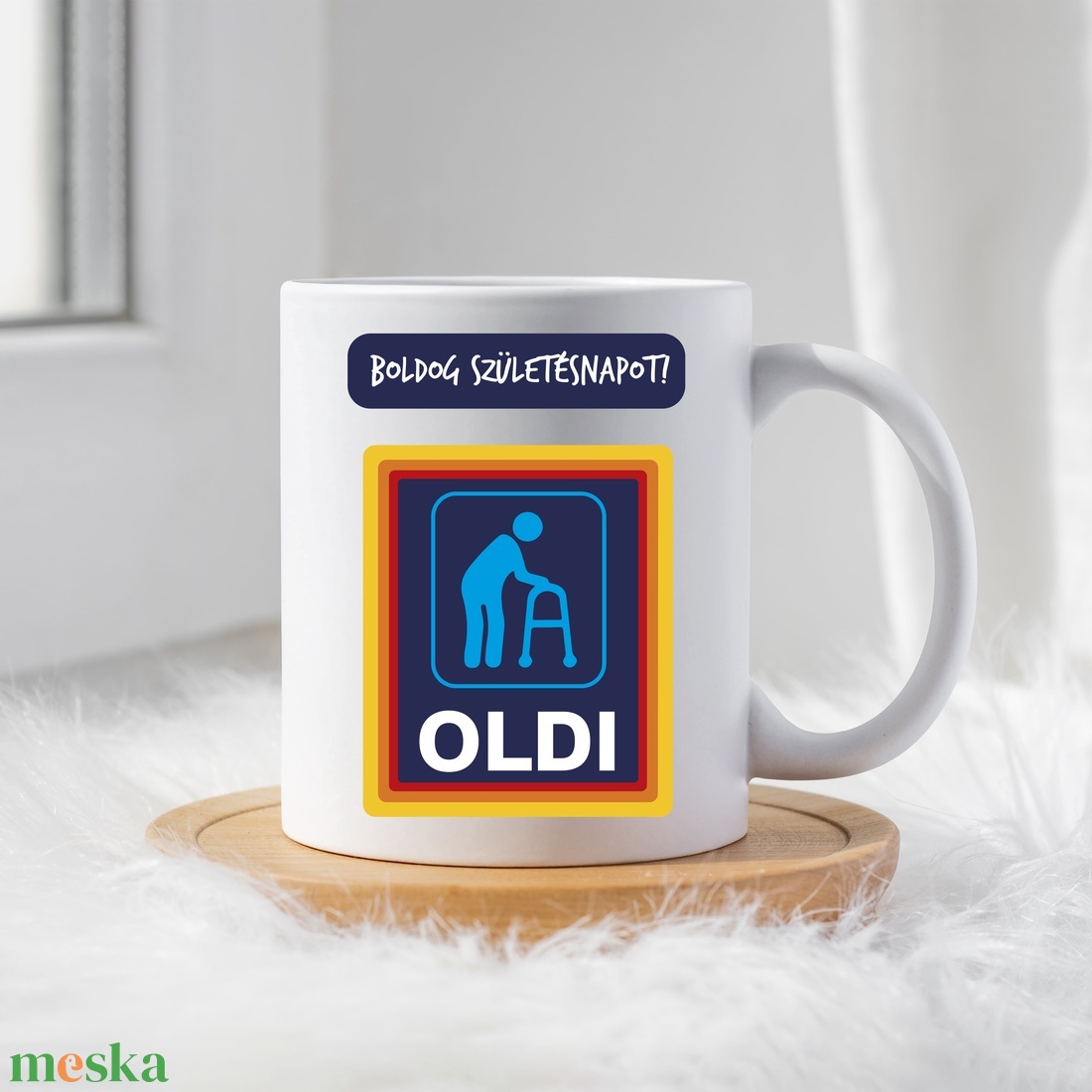 Oldi férfi bögre - otthon & életmód - konyhafelszerelés, tálalás - tálalás - bögre & csésze - Meska.hu
