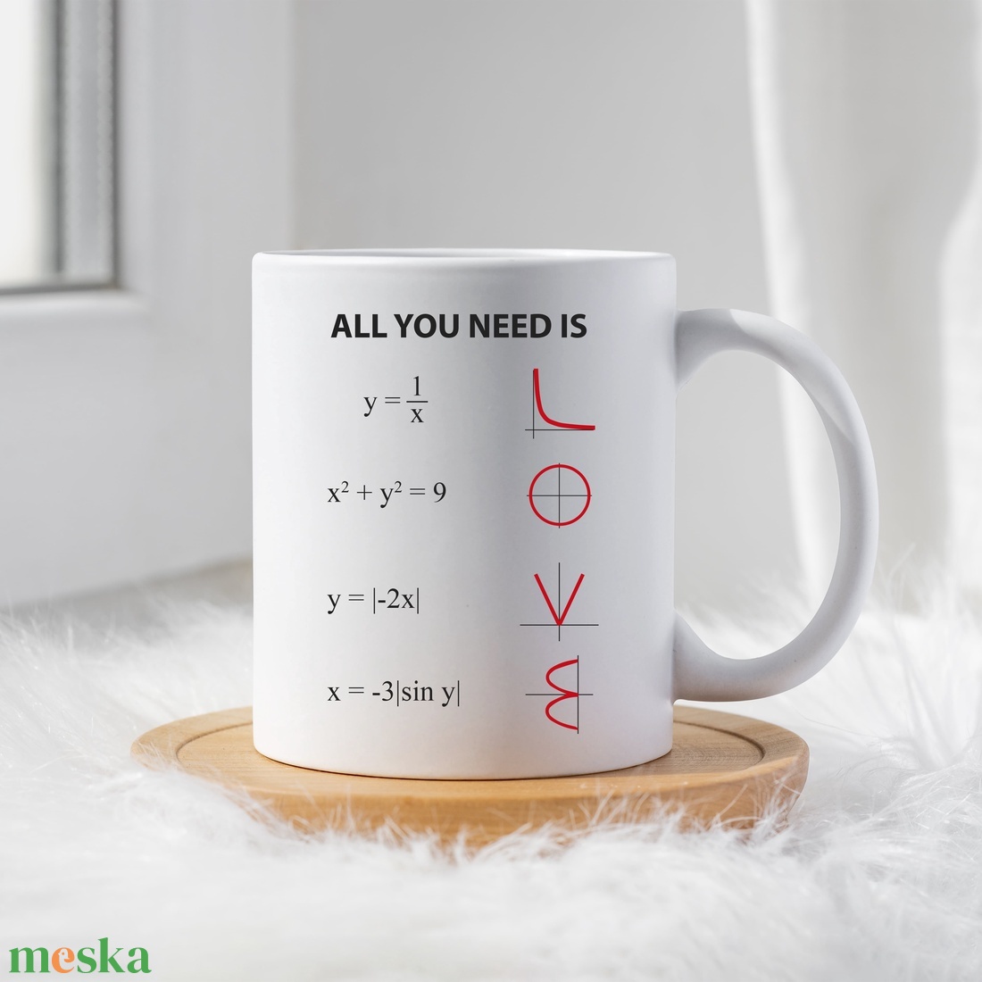 All you need is LOVE bögre matek rajongóknak akciós termékkép 1