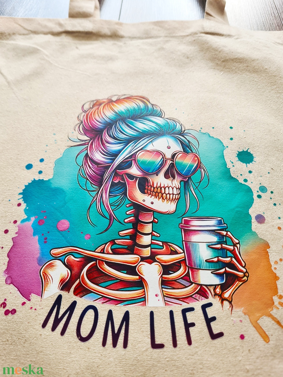 Mom life vászontáska akciós termékkép 1