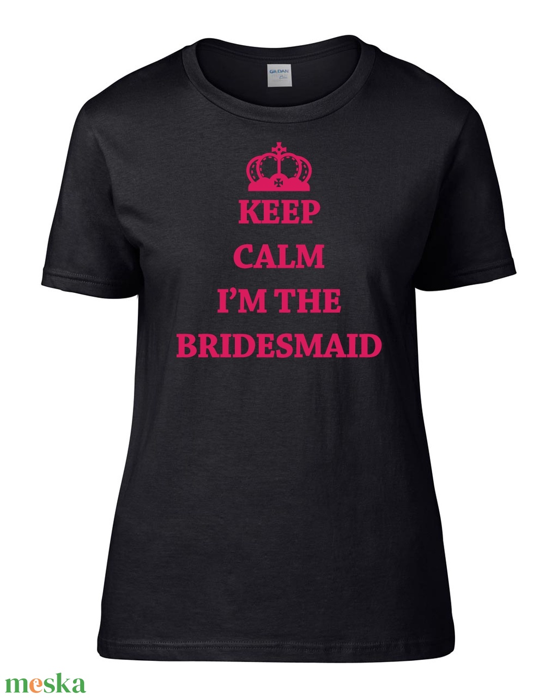 Keep calm I'm the Bridesmaid lánybúcsús póló - esküvő - lánybúcsú - Meska.hu