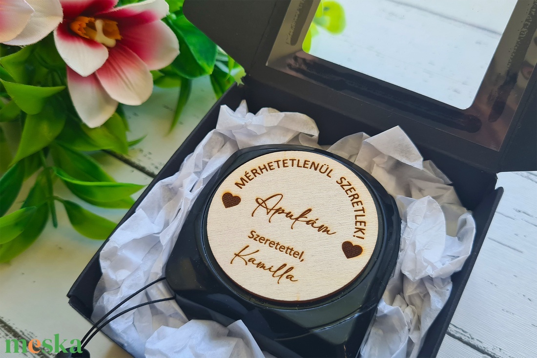 Gravírozott mérőszalag ajándék � Mérhetetlenül szeretlek, szülőköszöntő vagy apák napi ajándék - esküvő - emlék & ajándék - szülőköszöntő ajándék - Meska.hu