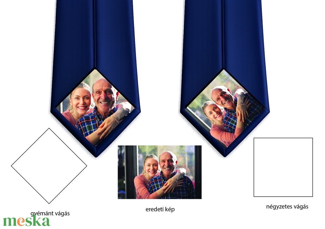 Fényképes nyakkendő betét/patch � Vasalható, egyedi fotós patch nyakkendőhöz, Személyre szabott ajándék férfiaknak - esküvő - emlék & ajándék - szülőköszöntő ajándék - Meska.hu
