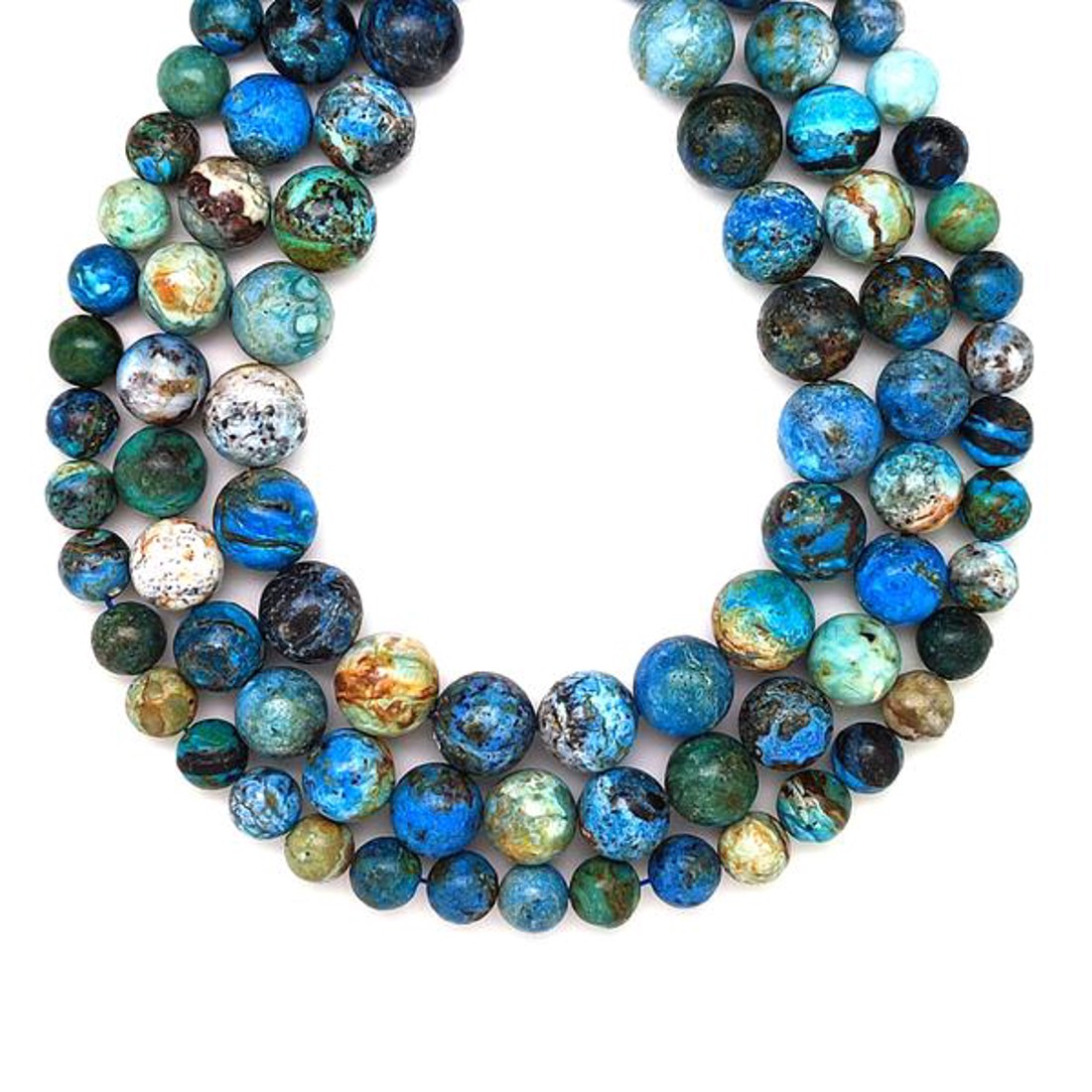 Shatukit golyó AB 10-11mm  ékszerkészítő alapanyag (füzér) - kellékek & szerszámok - ásvány alapanyag - ásványfüzér - Meska.hu