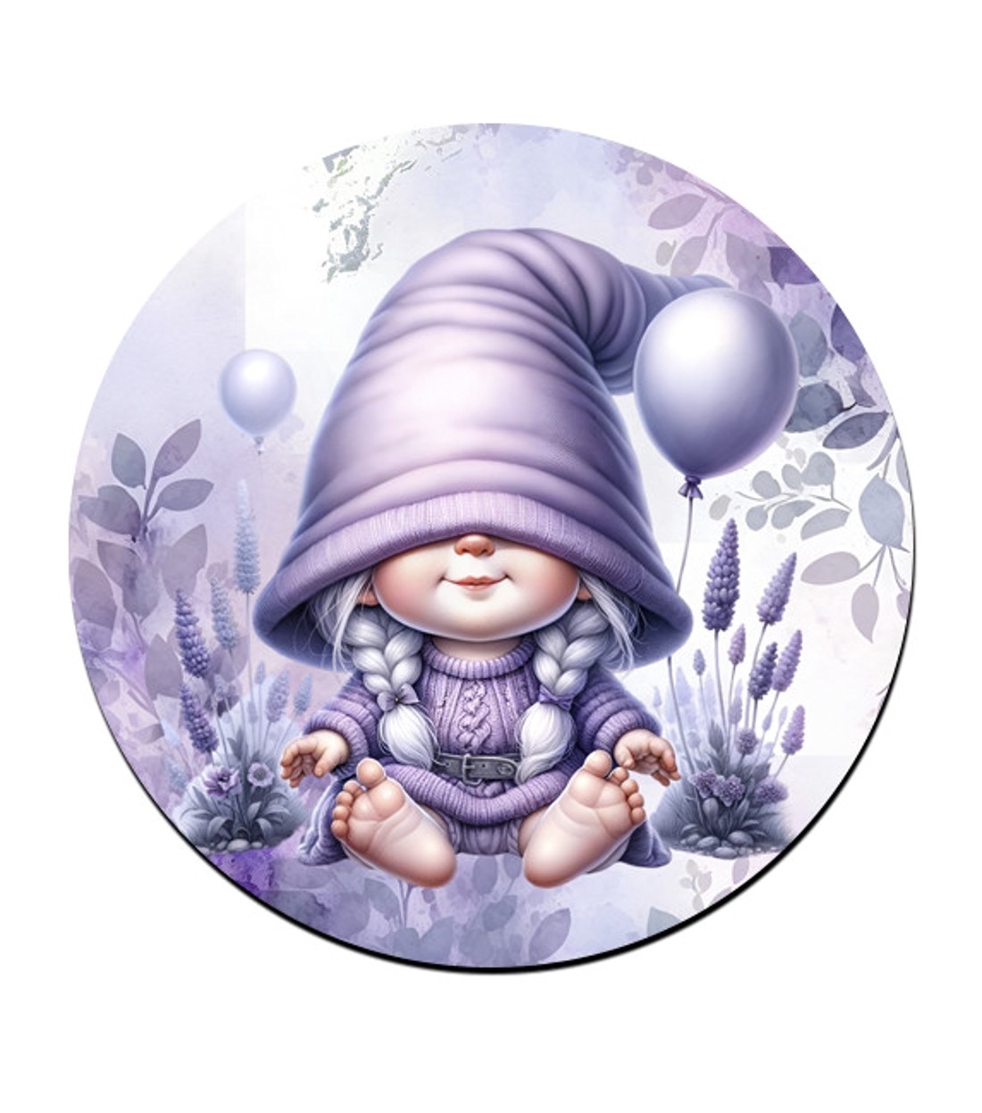 Lufis levendulás manólány mintás bögre alátét -  - Meska.hu