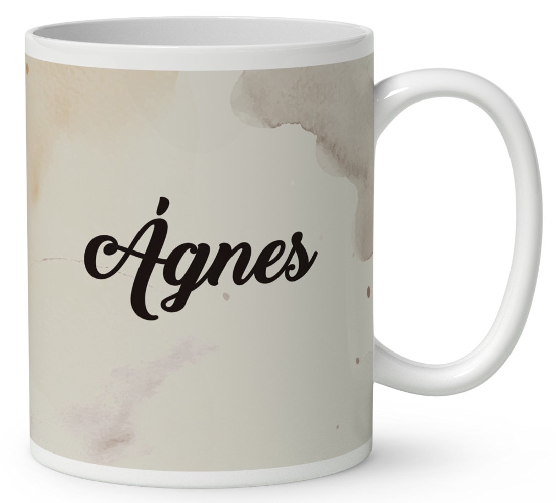 Névvel kérhető - Kávés manó cuki lajhárral mintás bögre - otthon & életmód - konyhafelszerelés, tálalás - tálalás - bögre & csésze - Meska.hu