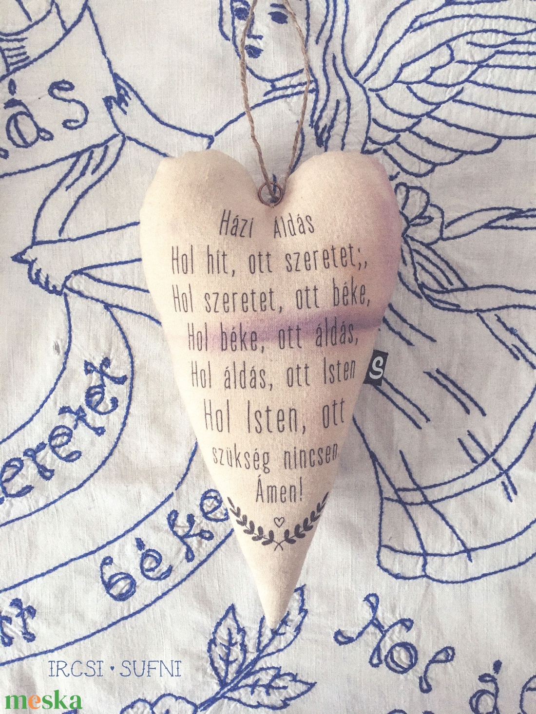Házi áldás szív - otthon & életmód - dekoráció - ajtó- és ablak dekoráció - ajtódísz & kopogtató - Meska.hu Házi áldás szív - otthon & életmód - dekoráció - ajtó- és ablak dekoráció - ajtódísz & kopogtató - Meska.hu