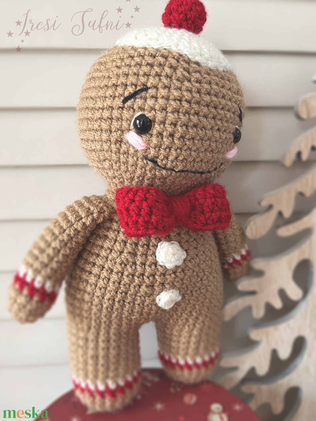 Mézi a huncut mézeskalács / horgolt - amigurumi - játék & sport - baba & babaház - baba - Meska.hu Mézi a huncut mézeskalács / horgolt - amigurumi - játék & sport - baba & babaház - baba - Meska.hu