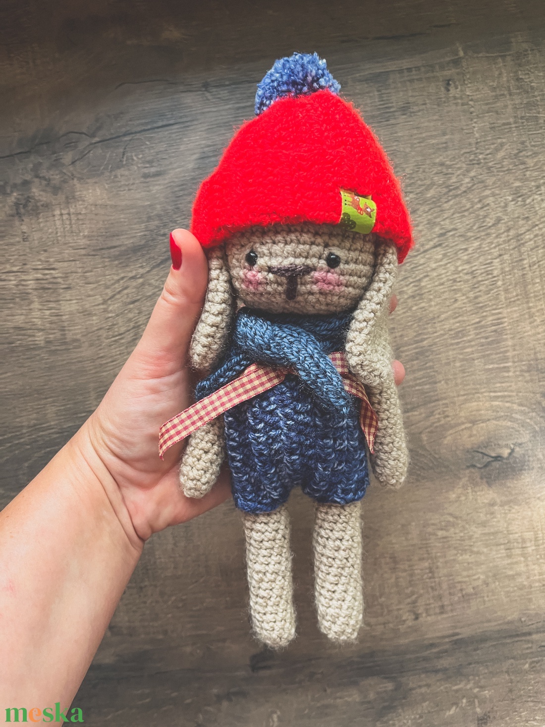 Pepi nyuszi / horgolt - amigurumi - játék & sport - plüssállat & játékfigura - nyuszi - Meska.hu Pepi nyuszi / horgolt - amigurumi - játék & sport - plüssállat & játékfigura - nyuszi - Meska.hu