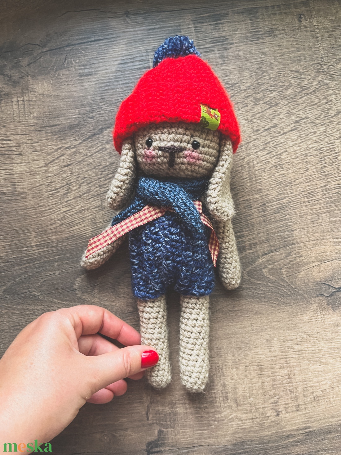 Pepi nyuszi / horgolt - amigurumi - játék & sport - plüssállat & játékfigura - nyuszi - Meska.hu Pepi nyuszi / horgolt - amigurumi - játék & sport - plüssállat & játékfigura - nyuszi - Meska.hu