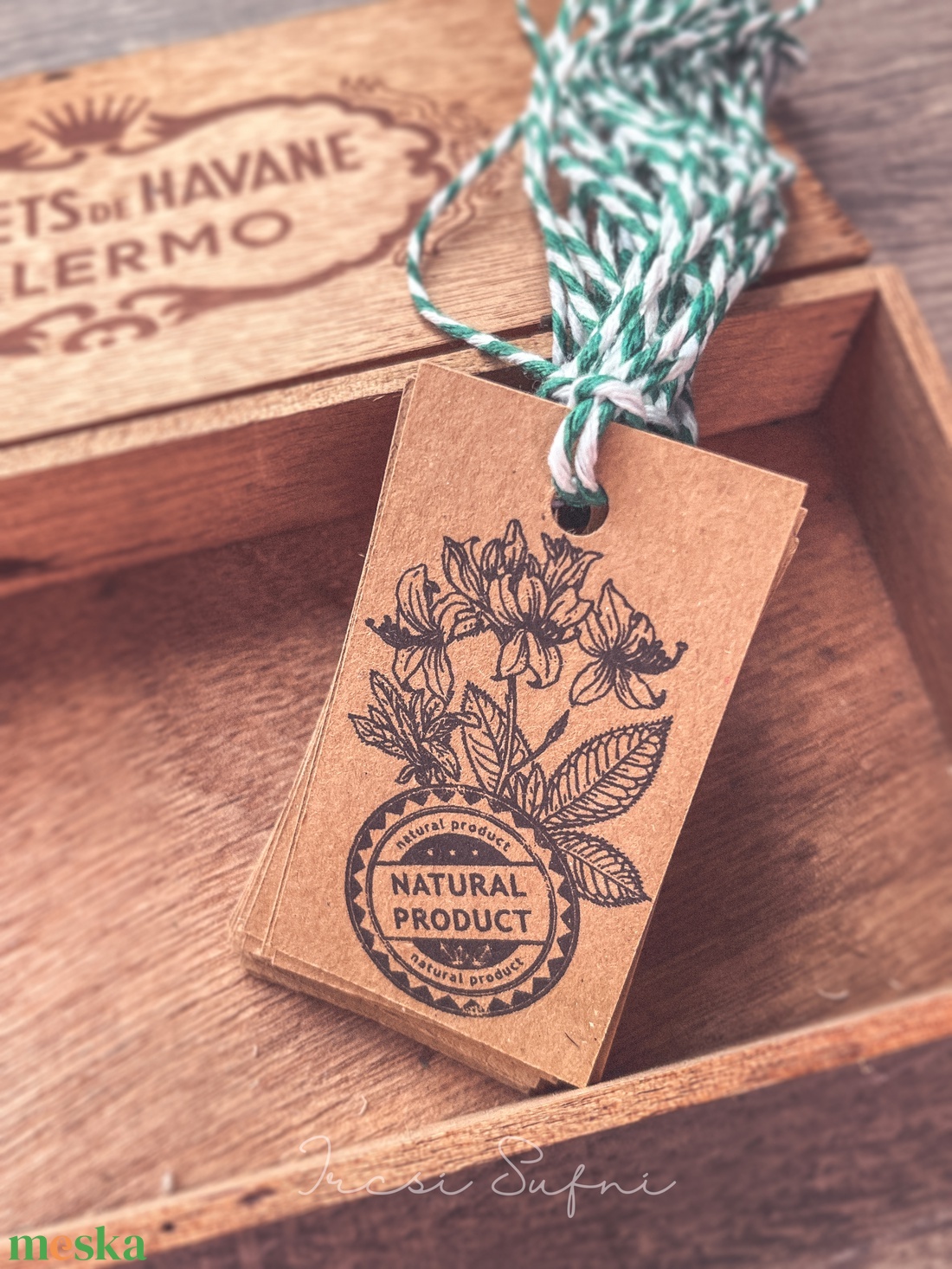 Címke csomag kézműveseknek - Natural Product - - diy (csináld magad) - egységcsomag - Meska.hu