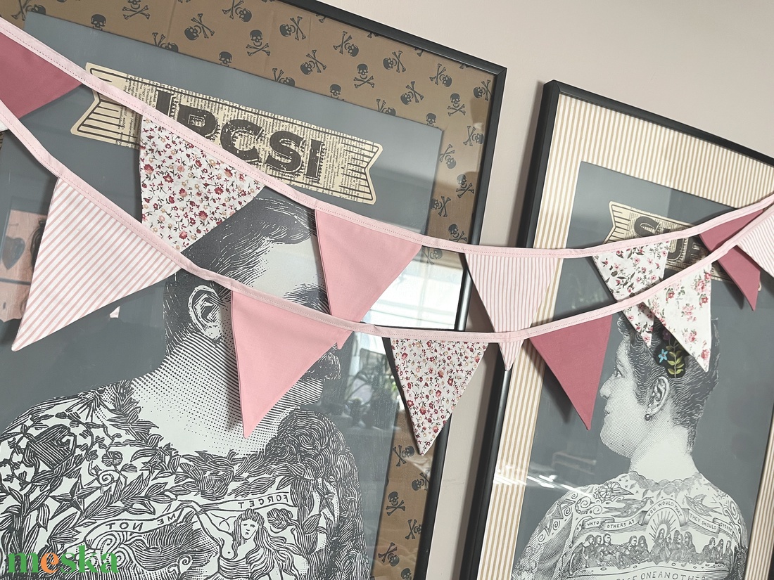 Textil zászló girland / bunting / zászló füzér - otthon & életmód - dekoráció - fali és függő dekoráció - falra akasztható dekor - Meska.hu Textil zászló girland / bunting / zászló füzér - otthon & életmód - dekoráció - fali és függő dekoráció - falra akasztható dekor - Meska.hu