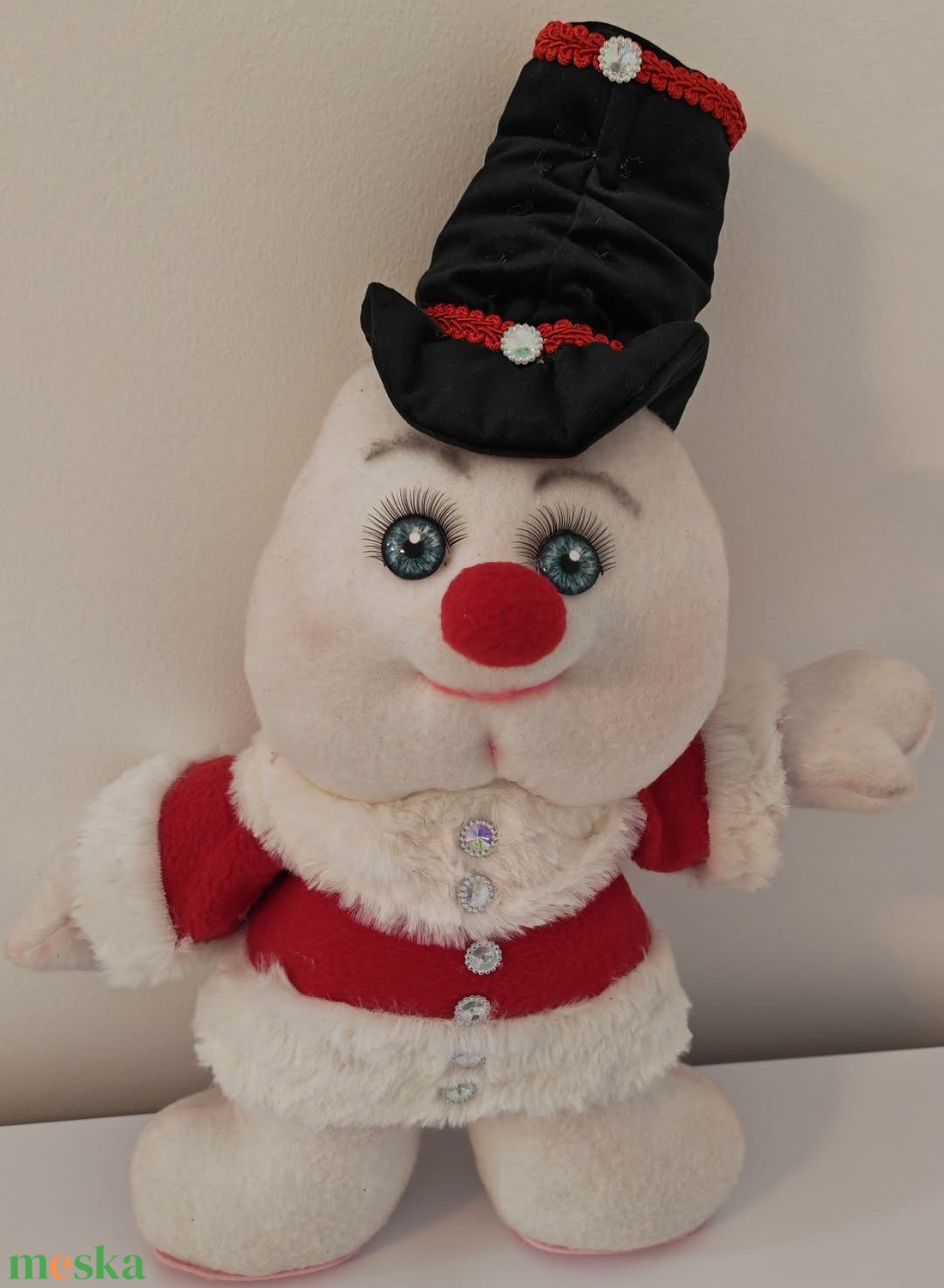 Kézzel készült egyedi drótvázas figura eladó. - játék & sport - plüssállat & játékfigura - manó - Meska.hu