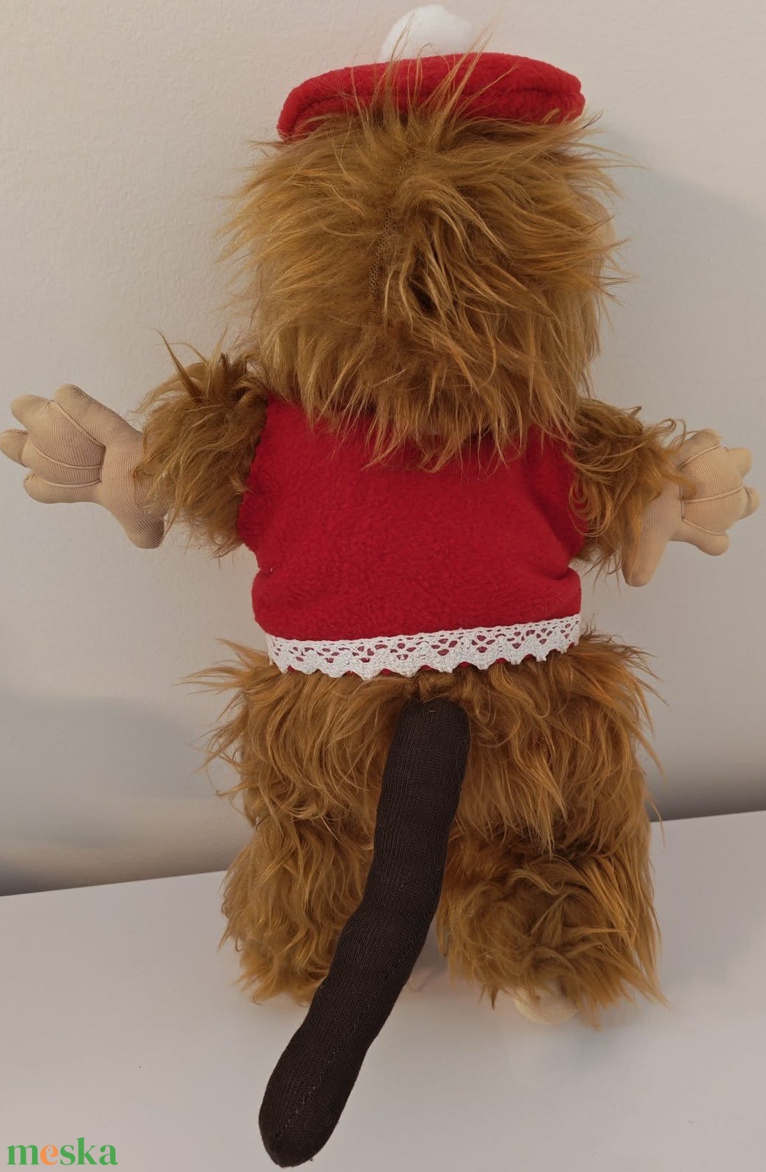 Kézzel készült egyedi drótvázas figura eladó. - játék & sport - plüssállat & játékfigura - manó - Meska.hu