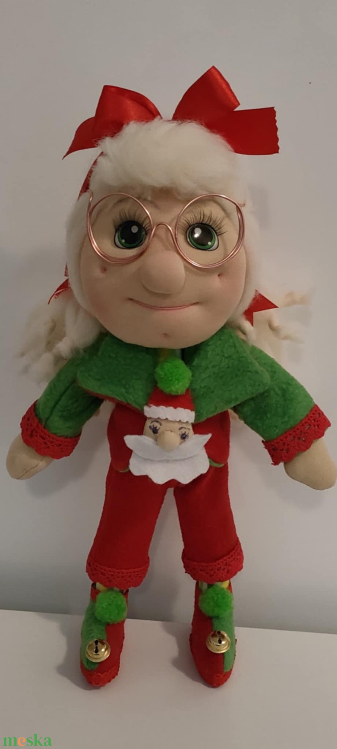 Kézzel készült egyedi drótvázas figura eladó.  - játék & sport - plüssállat & játékfigura - manó - Meska.hu