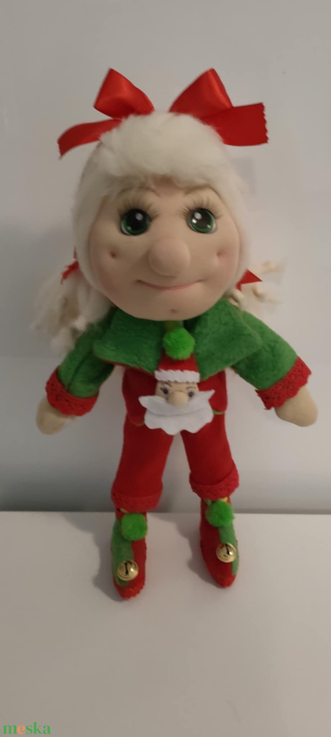 Kézzel készült egyedi drótvázas figura eladó.  - játék & sport - plüssállat & játékfigura - manó - Meska.hu