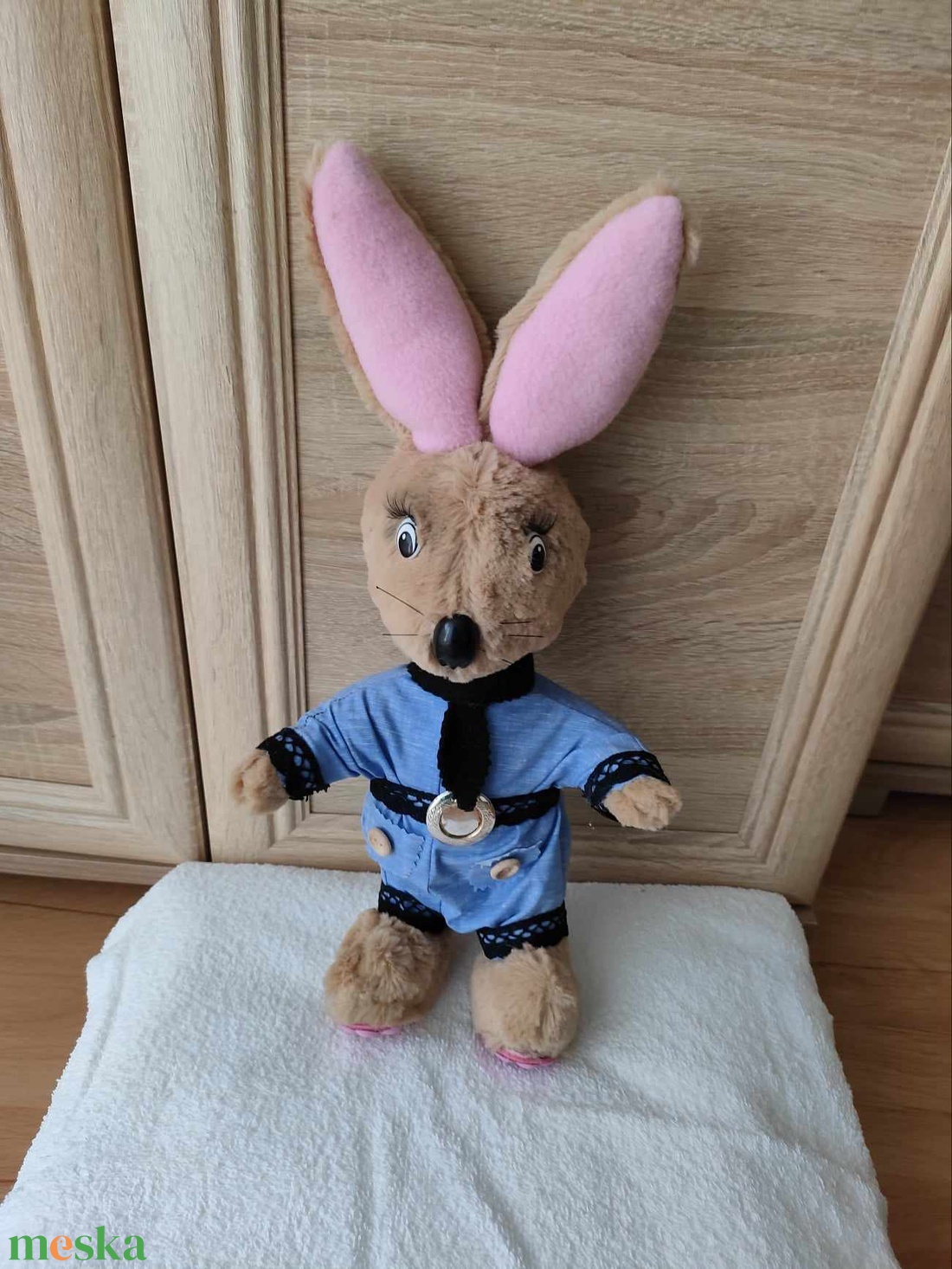 Kézzel készült egyedi drótvázas figura eladó.  - játék & sport - plüssállat & játékfigura - manó - Meska.hu