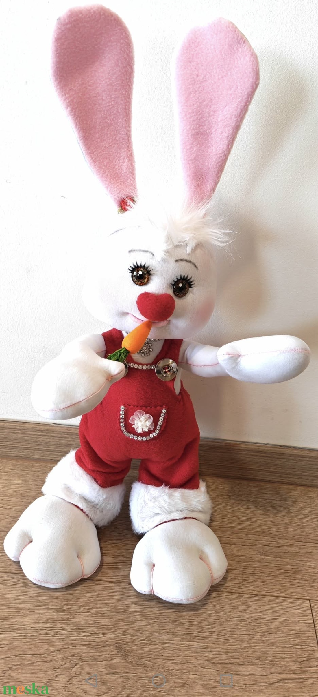 Kézzel készült egyedi drótvázas figura eladó.  - játék & sport - plüssállat & játékfigura - manó - Meska.hu