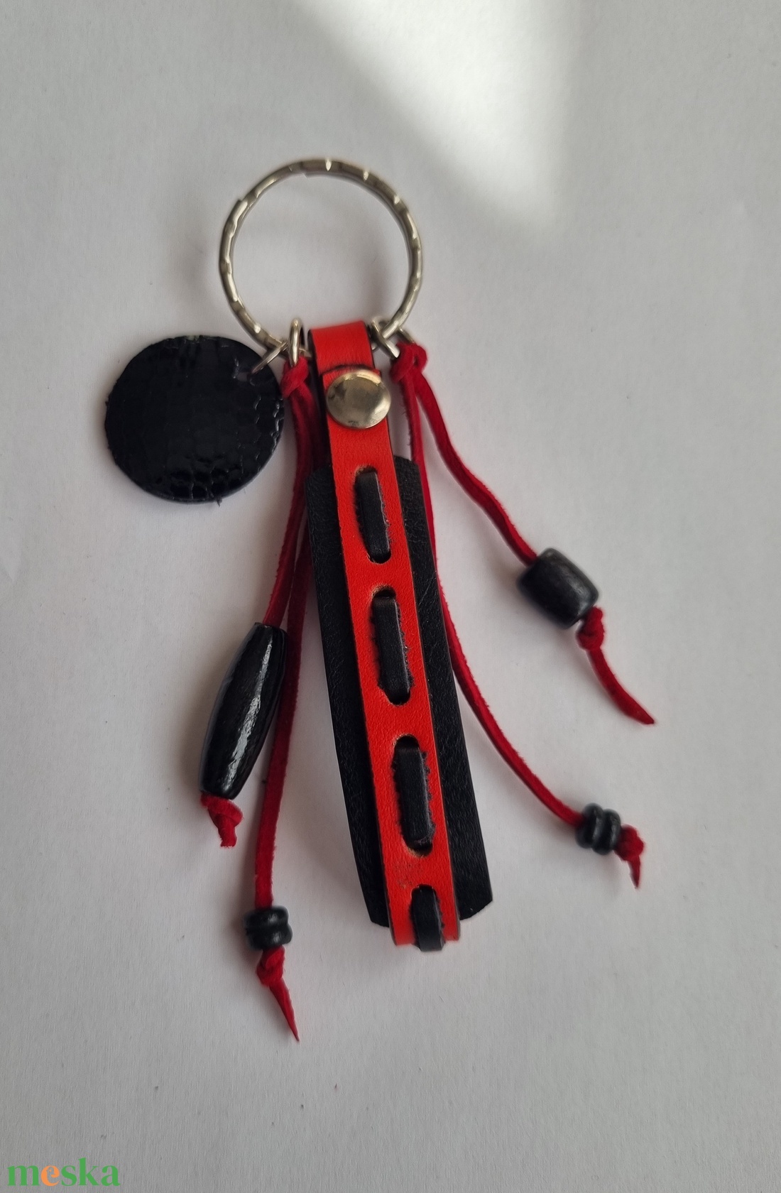 Kulcstartó, táskadísz - valódi bőr - táska & tok - kulcstartó & táskadísz - kulcstartó - Meska.hu