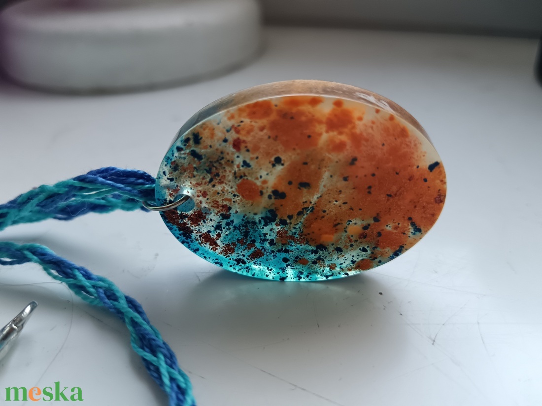 Nebula epoxigyanta ékszerszett - ékszer - ékszerszett - Meska.hu