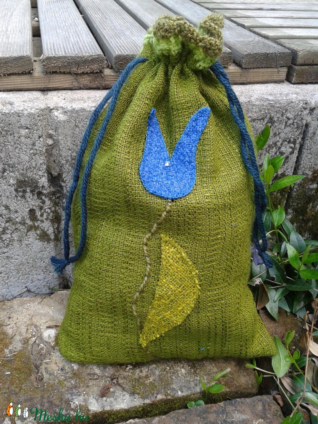 Kék tulipán. - - Meska.hu Kék tulipán. - - Meska.hu