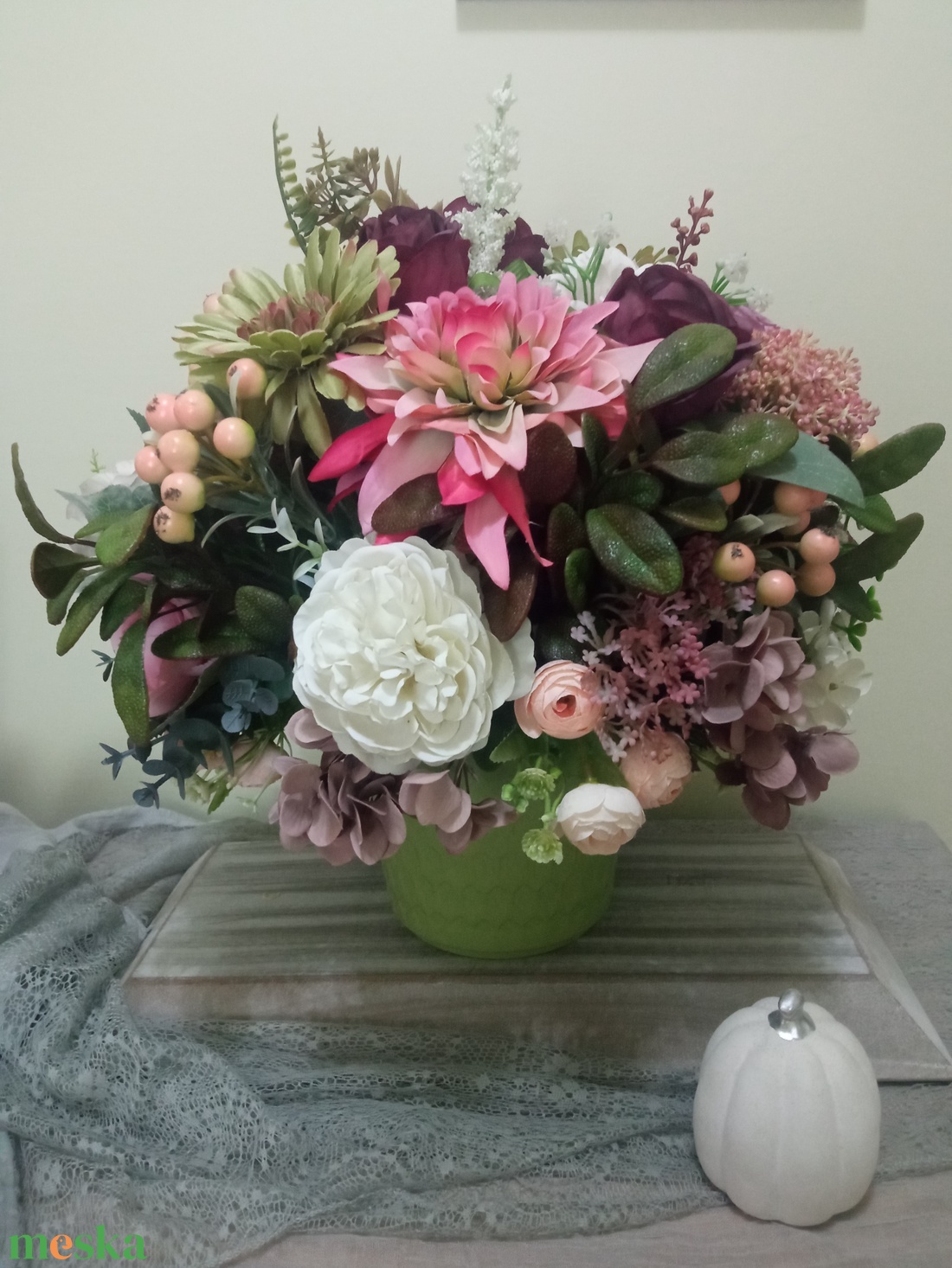 Nagy asztaldísz - otthon & életmód - dekoráció - asztal és polc dekoráció - asztaldísz - Meska.hu