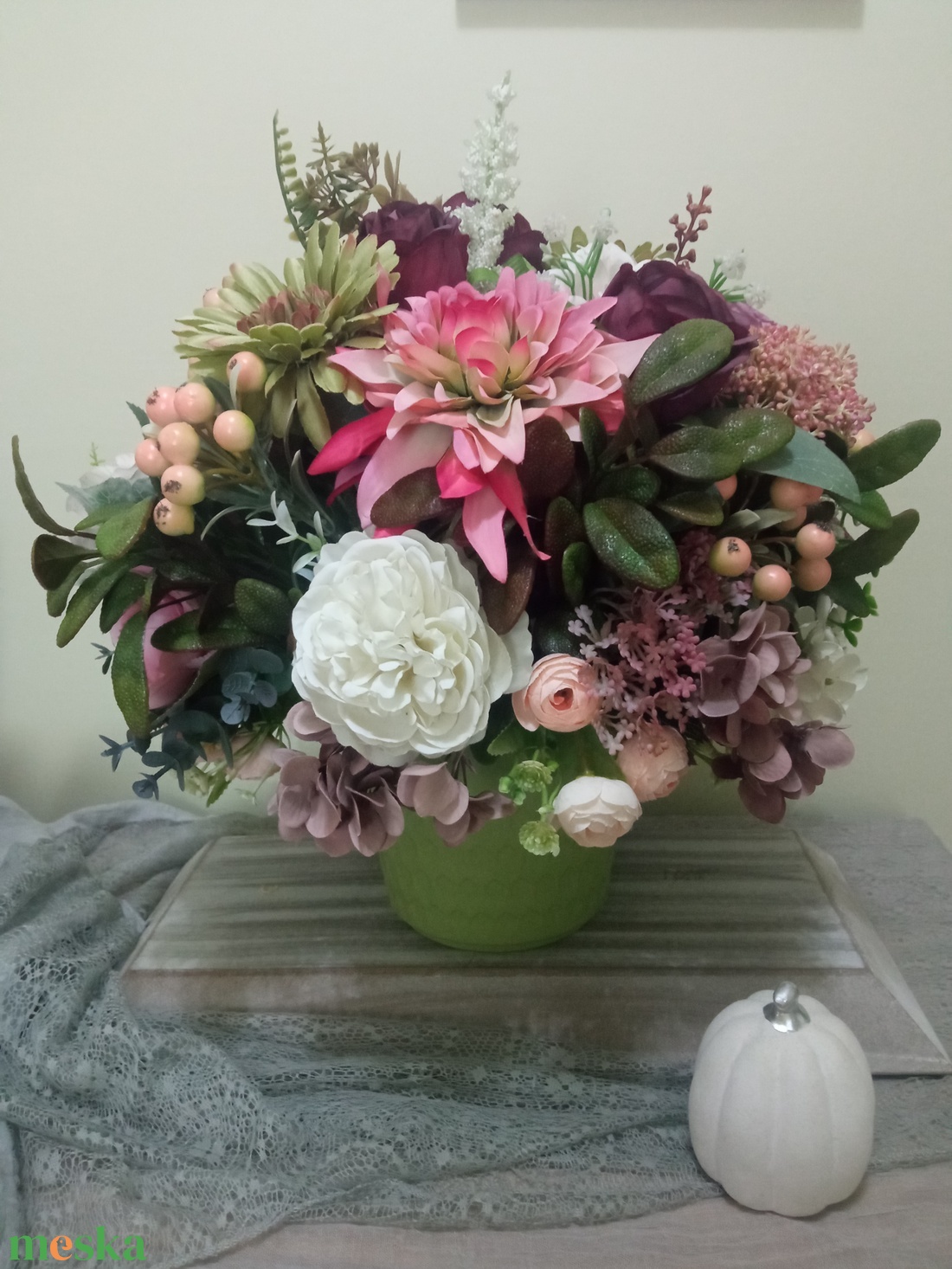 Nagy asztaldísz - otthon & életmód - dekoráció - asztal és polc dekoráció - asztaldísz - Meska.hu