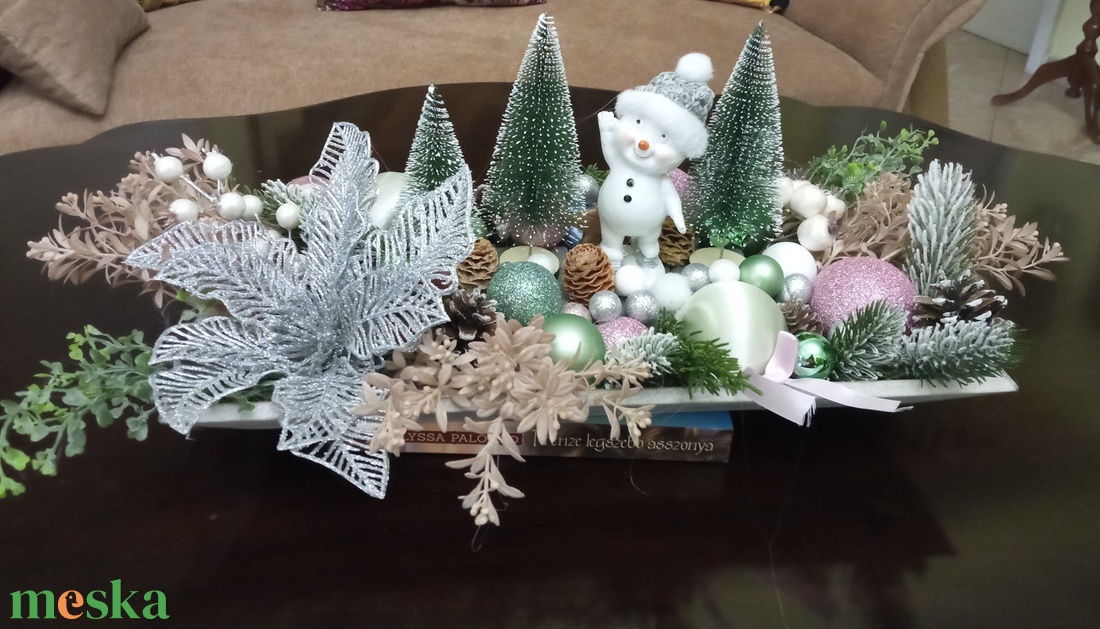 Karácsonyi asztaldísz - karácsony - karácsonyi lakásdekoráció - ünnepi asztaldekoráció - Meska.hu Karácsonyi asztaldísz - karácsony - karácsonyi lakásdekoráció - ünnepi asztaldekoráció - Meska.hu
