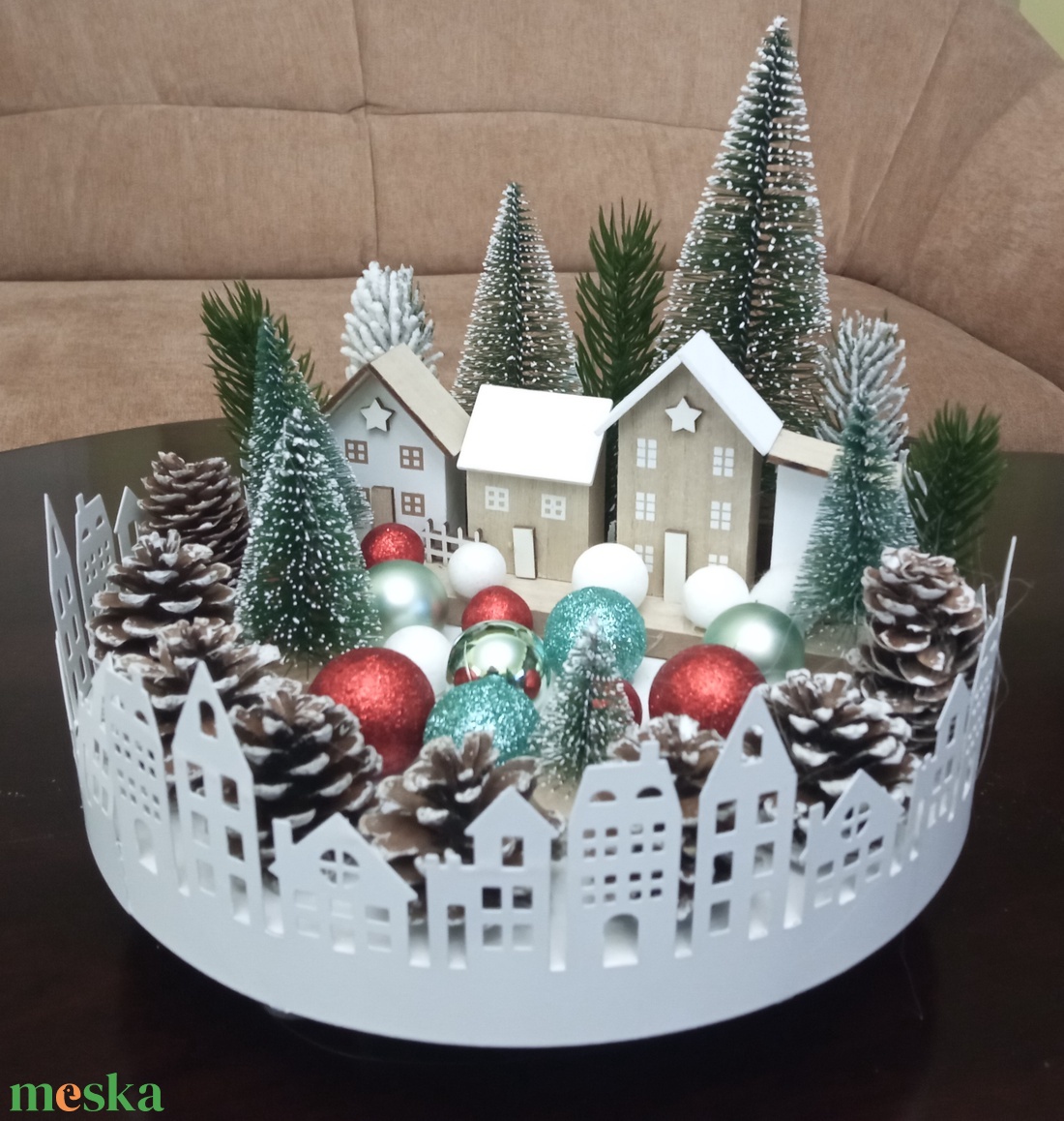 Karácsonyi asztaldísz - karácsony - karácsonyi lakásdekoráció - ünnepi asztaldekoráció - Meska.hu Karácsonyi asztaldísz - karácsony - karácsonyi lakásdekoráció - ünnepi asztaldekoráció - Meska.hu