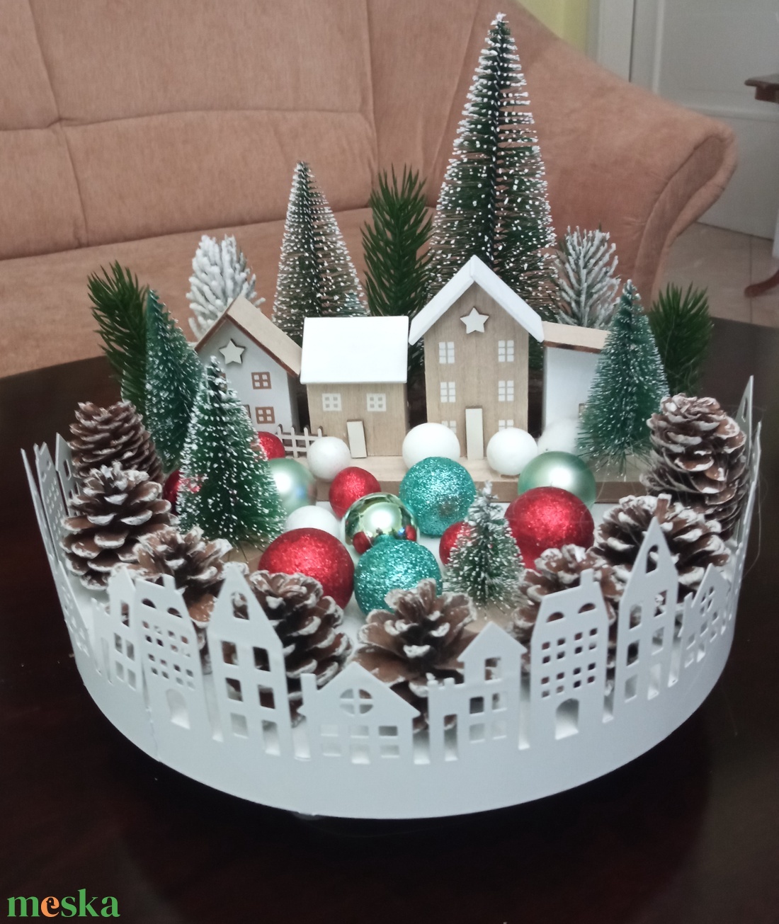 Karácsonyi asztaldísz - karácsony - karácsonyi lakásdekoráció - ünnepi asztaldekoráció - Meska.hu Karácsonyi asztaldísz - karácsony - karácsonyi lakásdekoráció - ünnepi asztaldekoráció - Meska.hu
