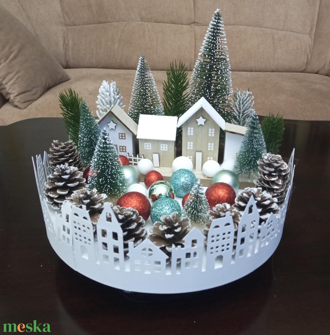 Karácsonyi asztaldísz - karácsony - karácsonyi lakásdekoráció - ünnepi asztaldekoráció - Meska.hu Karácsonyi asztaldísz - karácsony - karácsonyi lakásdekoráció - ünnepi asztaldekoráció - Meska.hu