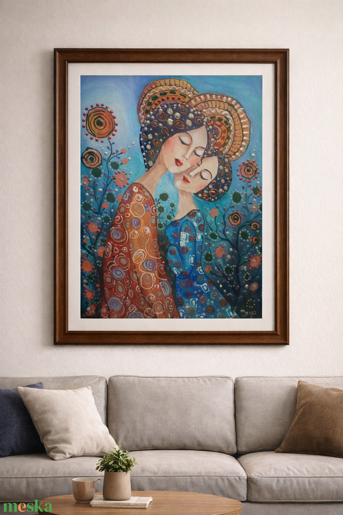 ÖRÖK KÖTELÉK- ABSZTRAKT festmény - művészet - festmény - olajfestmény - Meska.hu