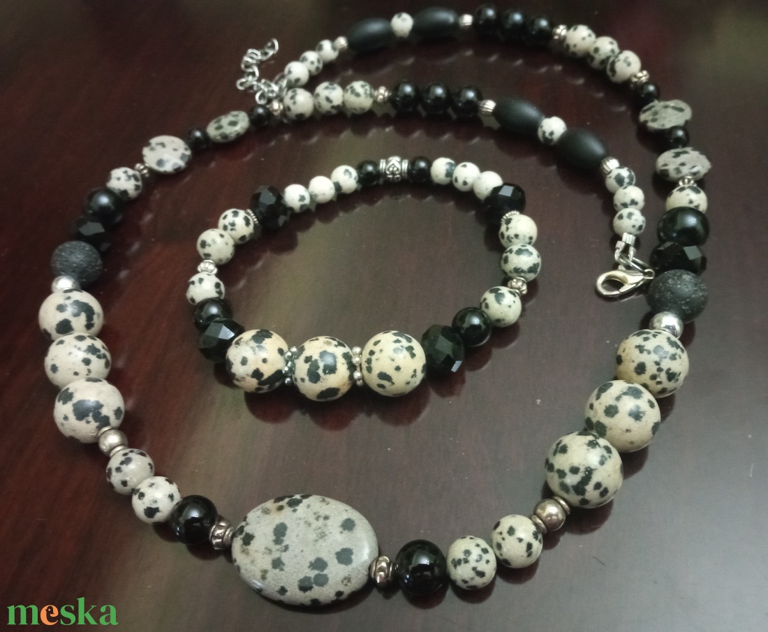 FÉLDRÁGAKŐ/ÁSVÁNY/ - SZETT - ékszer - ékszerszett - Meska.hu