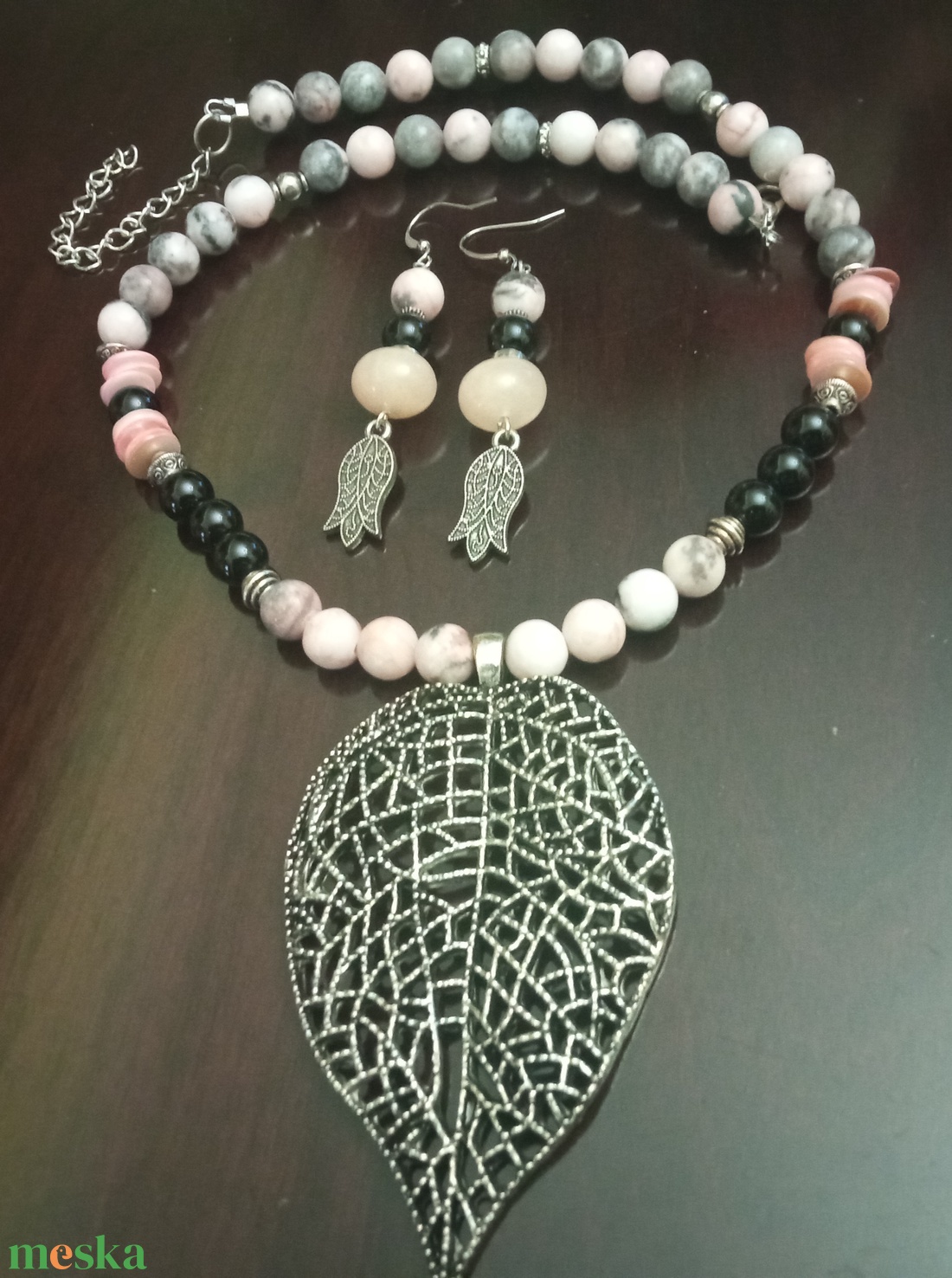 FÉLDRÁGAKŐ/ÁSVÁNY/-SZETT - ékszer - ékszerszett - Meska.hu