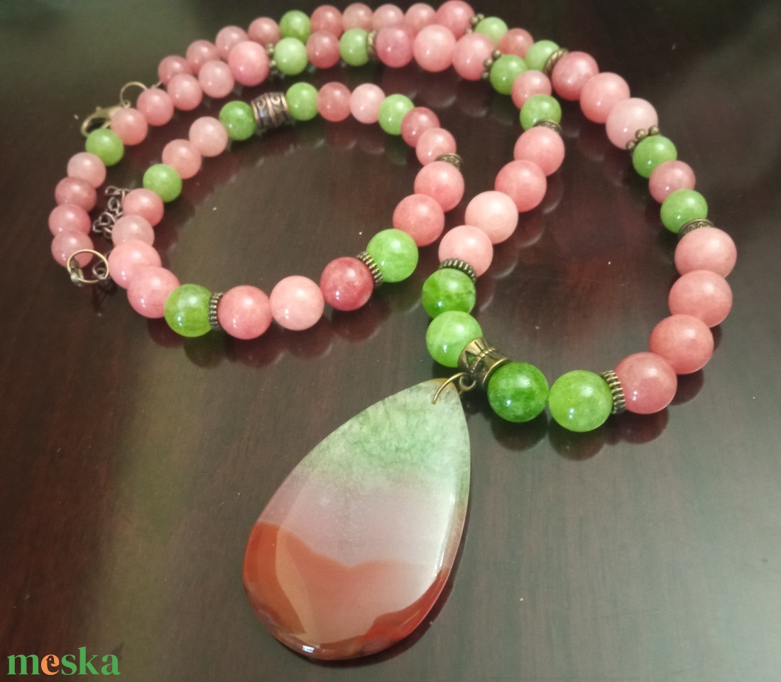 FÉLDRÁGAKŐ/ÁSVÁNY/ - SZETT - ékszer - ékszerszett - Meska.hu