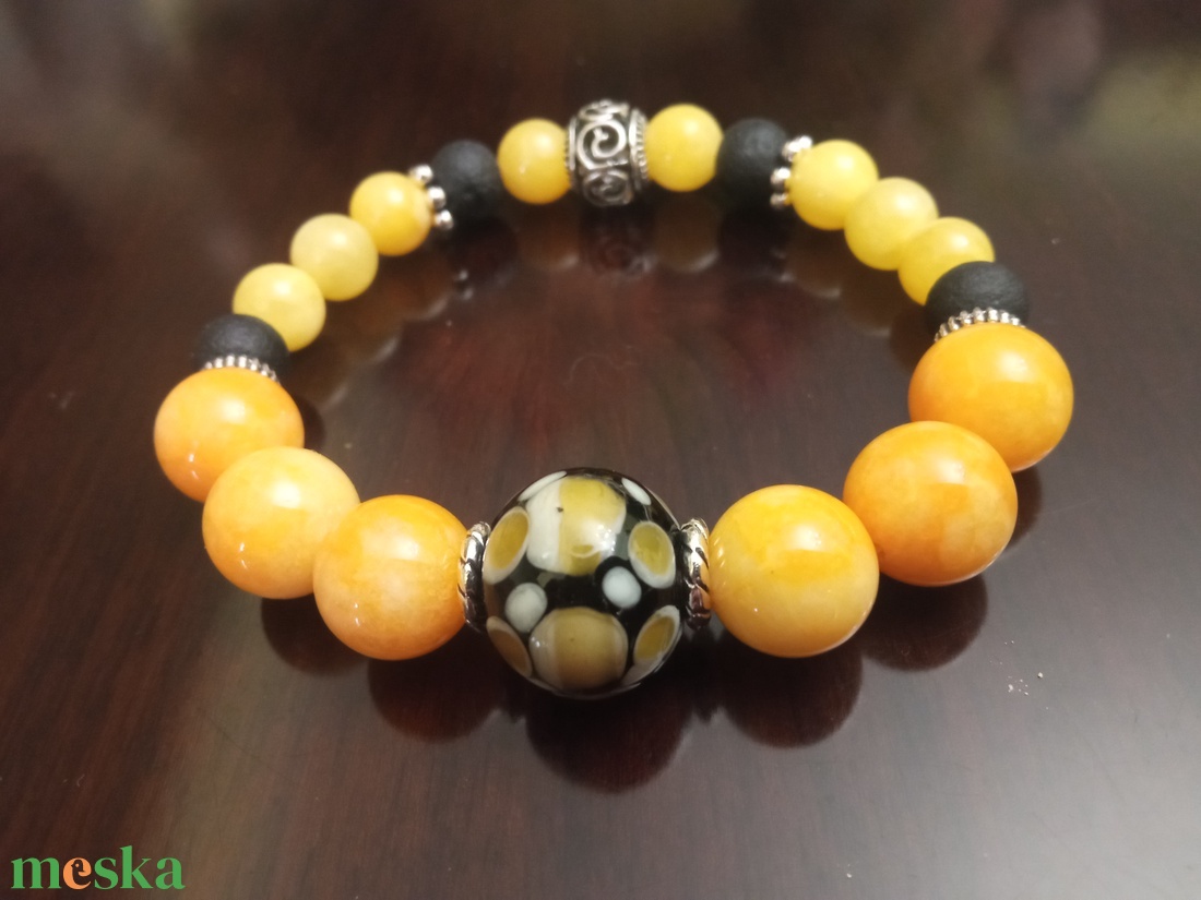 FÉLDRÁGAKŐ/ÁSVÁNY/ -SZETT - ékszer - nyaklánc - medálos nyaklánc - Meska.hu