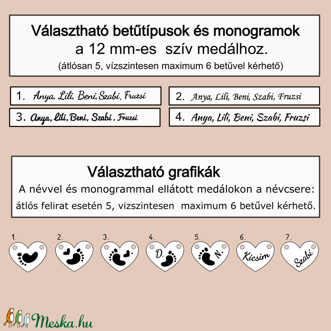 SZÍVEM - feliratos karlánc - ékszer - karkötő - névre szóló karkötő - Meska.hu SZÍVEM - feliratos karlánc - ékszer - karkötő - névre szóló karkötő - Meska.hu