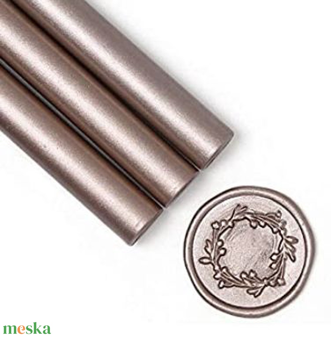 Viaszrúd rosegold - kellékek & szerszámok - vegyes alapanyag - Meska.hu Viaszrúd rosegold - kellékek & szerszámok - vegyes alapanyag - Meska.hu