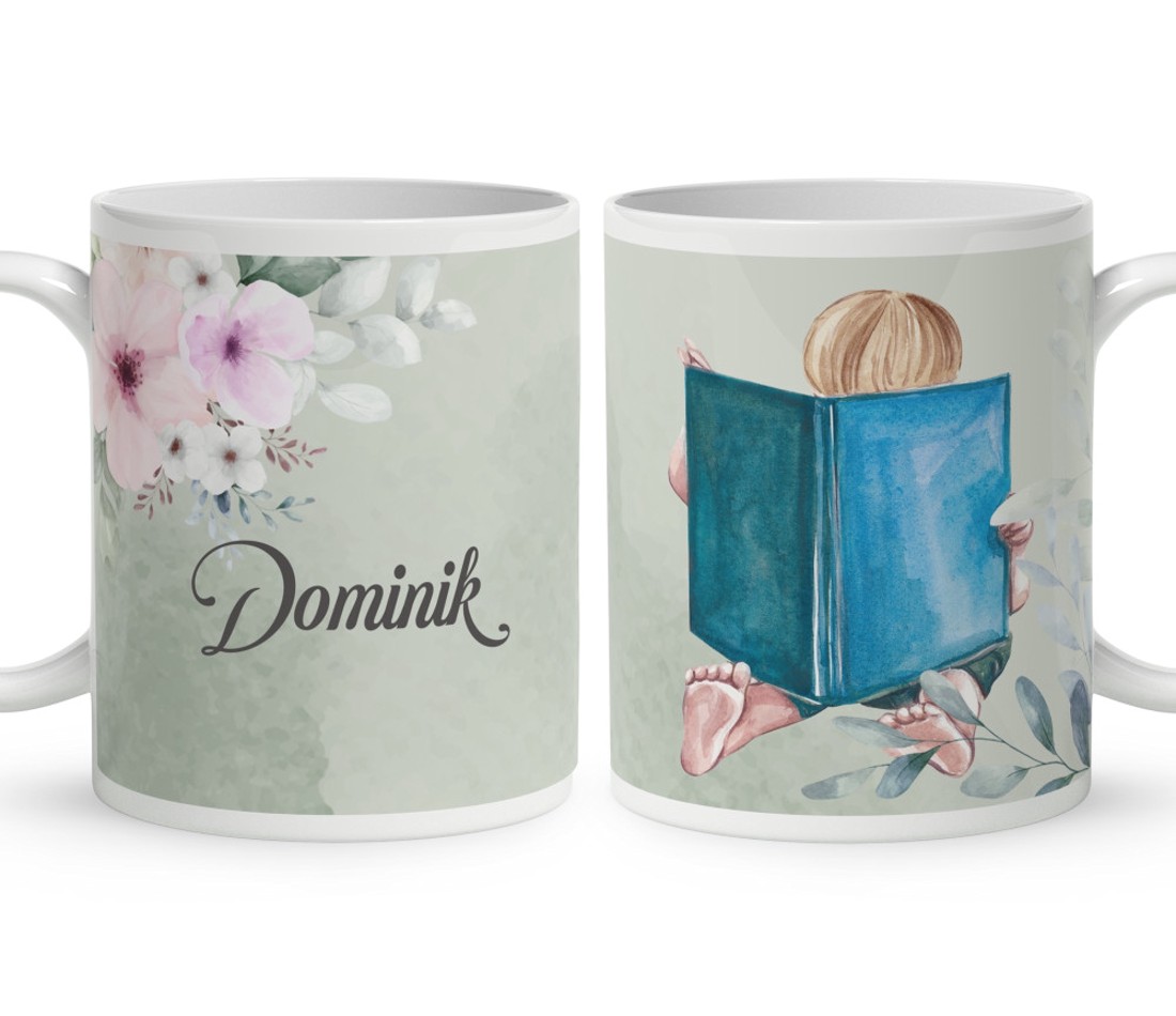 Kérd a neveddel - Okos Kicsi Fiam mintás bögre - otthon & életmód - konyhafelszerelés, tálalás - tálalás - bögre & csésze - Meska.hu