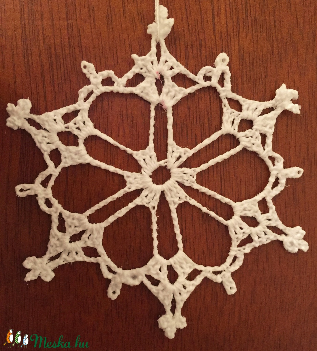 Horgolt karácsonyi hóesés -  - Meska.hu