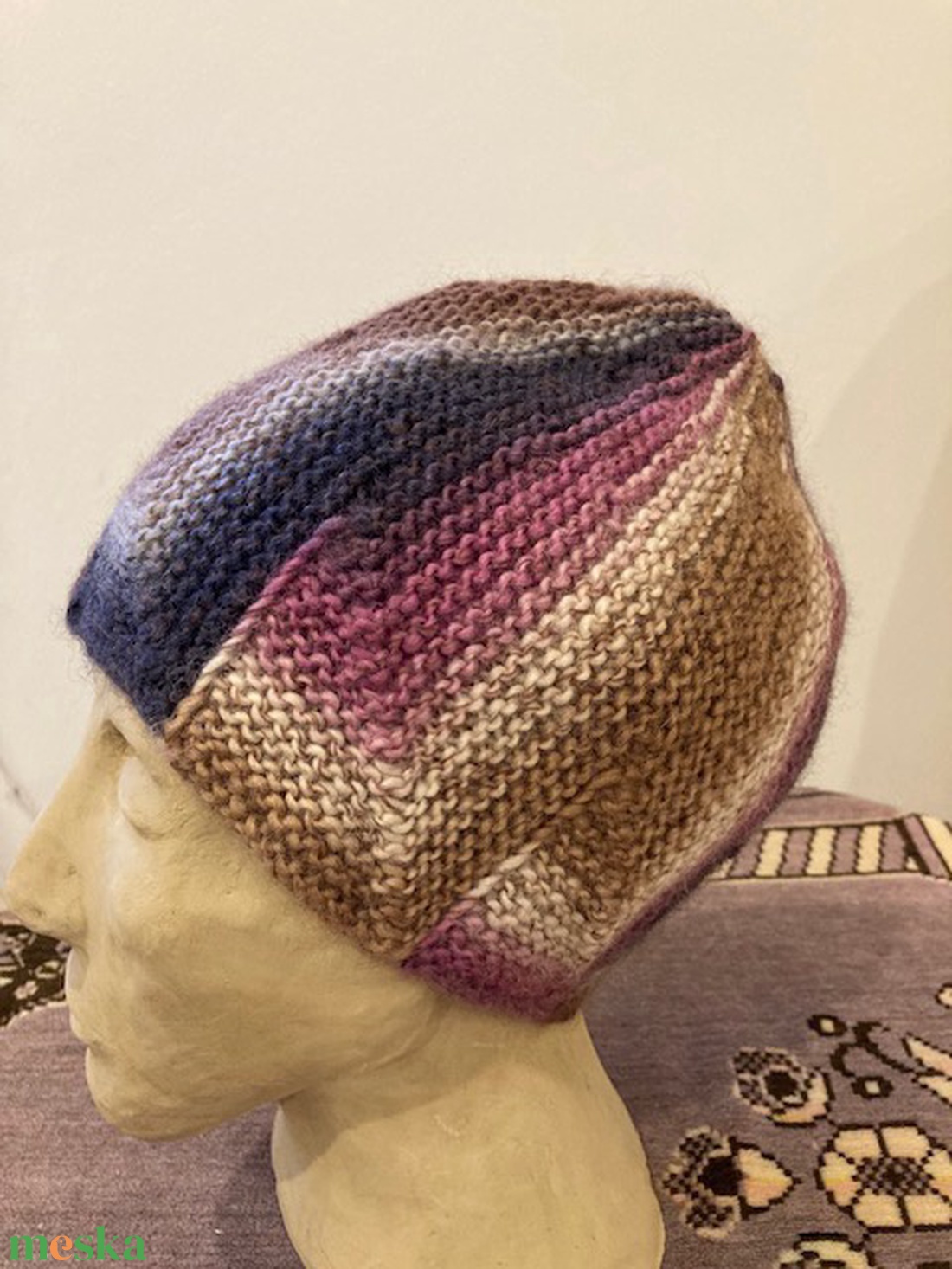 Színre-szín kötött női sapka - ruha & divat - sál, sapka, kendő - sapka - Meska.hu Színre-szín kötött női sapka - ruha & divat - sál, sapka, kendő - sapka - Meska.hu