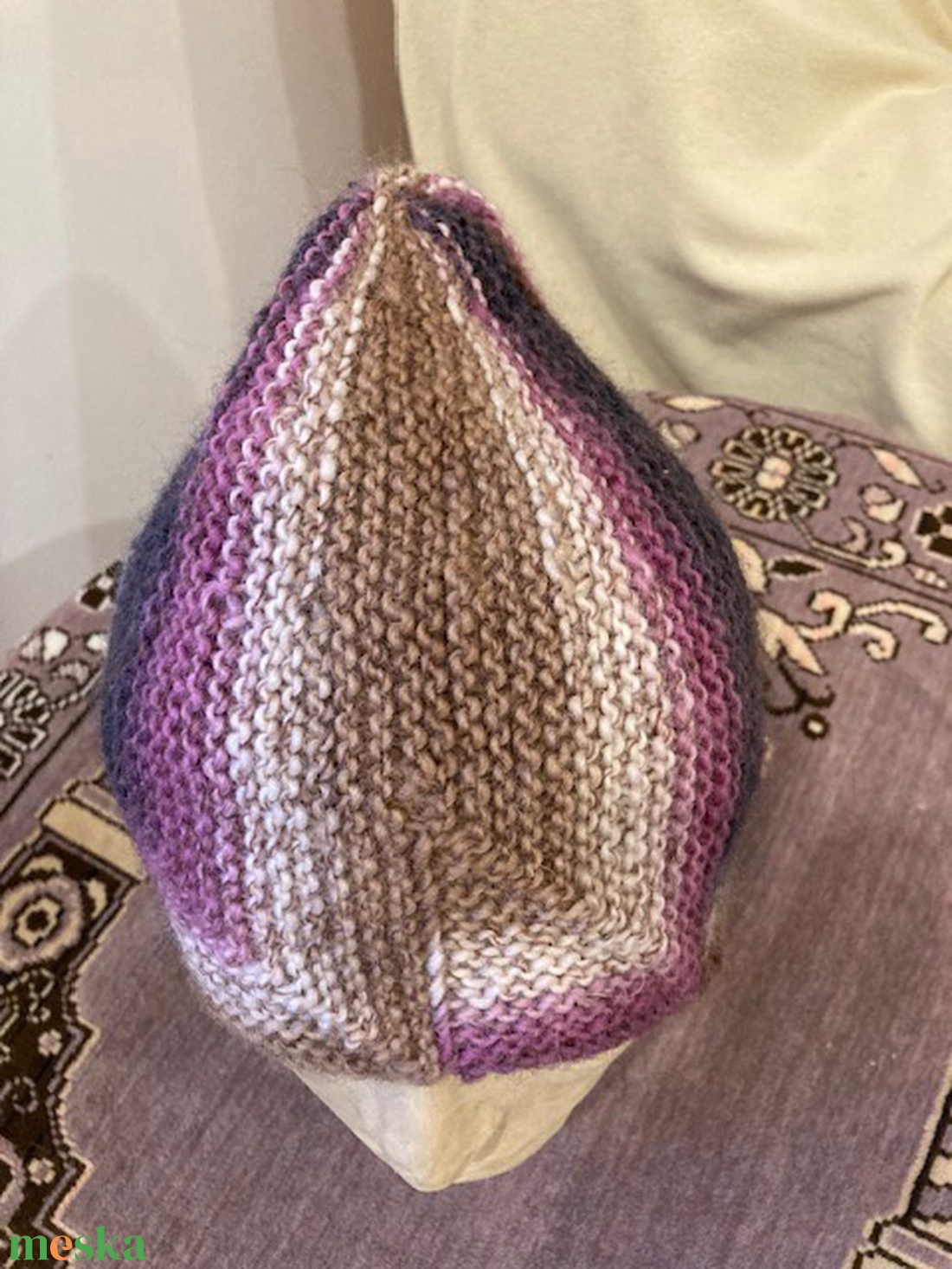 Színre-szín kötött női sapka - ruha & divat - sál, sapka, kendő - sapka - Meska.hu Színre-szín kötött női sapka - ruha & divat - sál, sapka, kendő - sapka - Meska.hu