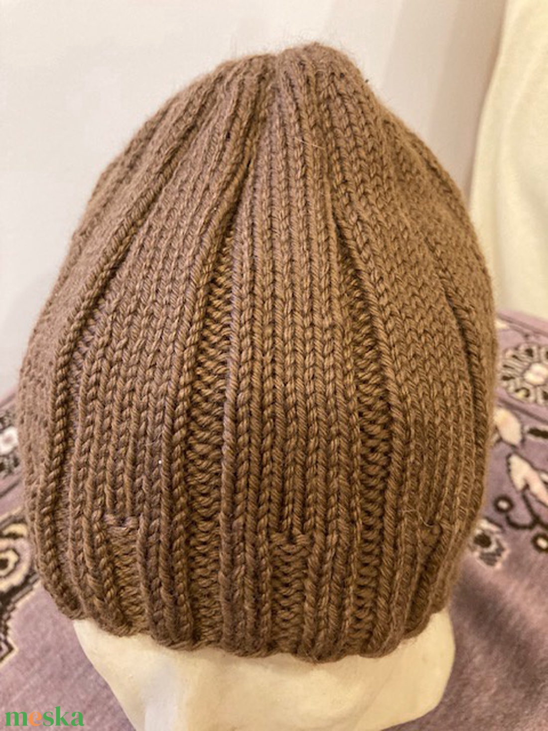 Barna széles csíkos férfi sapka - ruha & divat - sál, sapka, kendő - sapka - Meska.hu Barna széles csíkos férfi sapka - ruha & divat - sál, sapka, kendő - sapka - Meska.hu